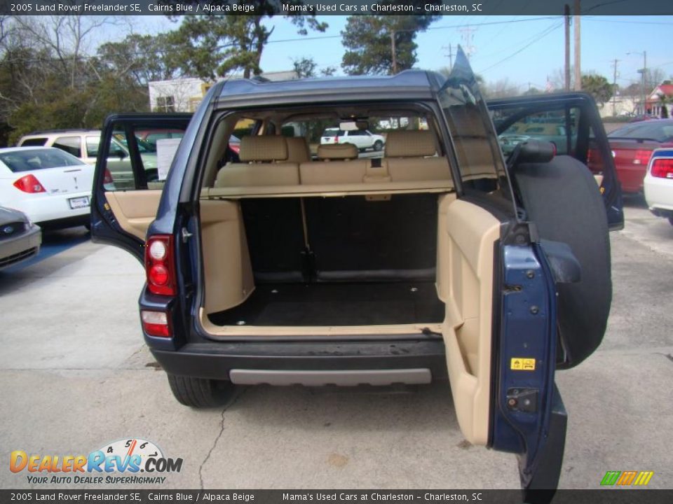 2005 Land Rover Freelander SE Cairns Blue / Alpaca Beige Photo #14