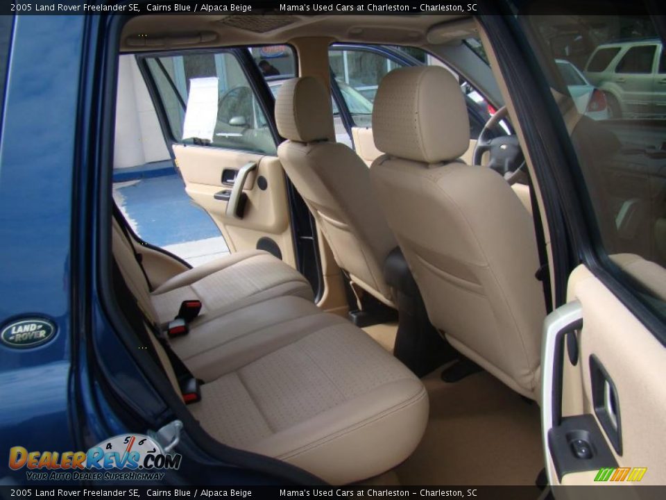 2005 Land Rover Freelander SE Cairns Blue / Alpaca Beige Photo #17