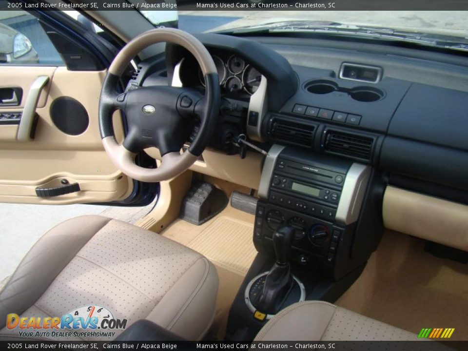 2005 Land Rover Freelander SE Cairns Blue / Alpaca Beige Photo #19