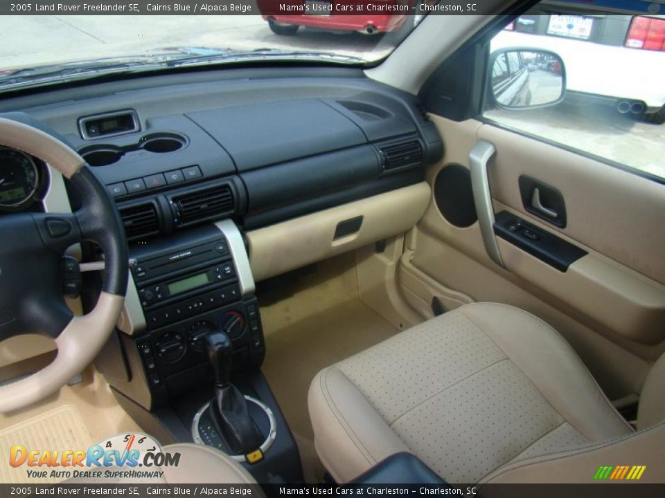 2005 Land Rover Freelander SE Cairns Blue / Alpaca Beige Photo #20
