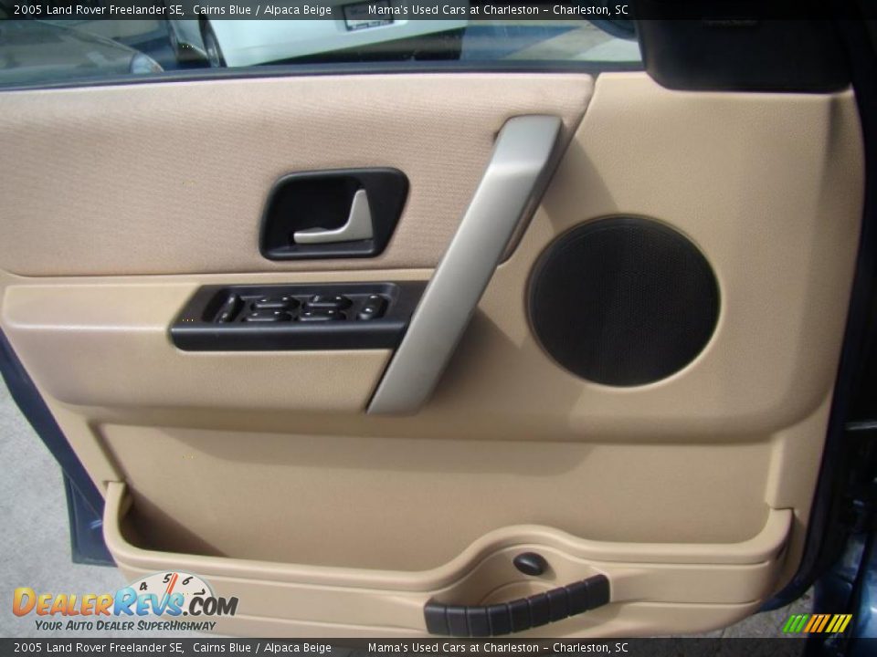 2005 Land Rover Freelander SE Cairns Blue / Alpaca Beige Photo #21