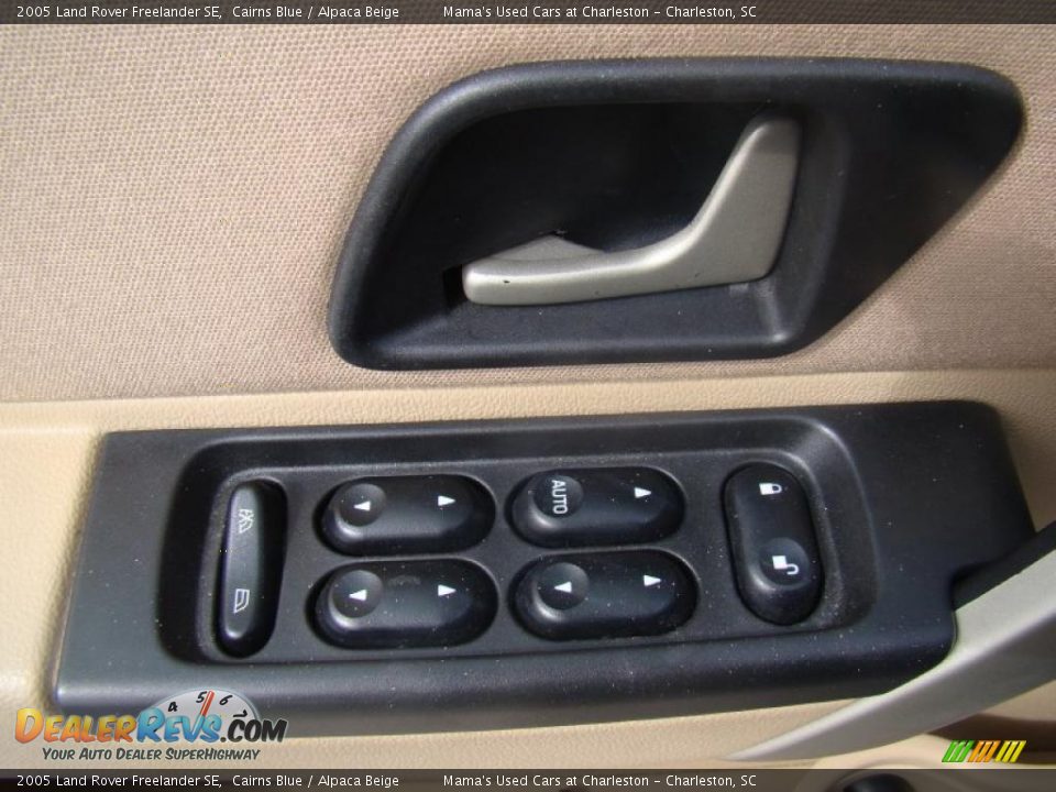 2005 Land Rover Freelander SE Cairns Blue / Alpaca Beige Photo #22