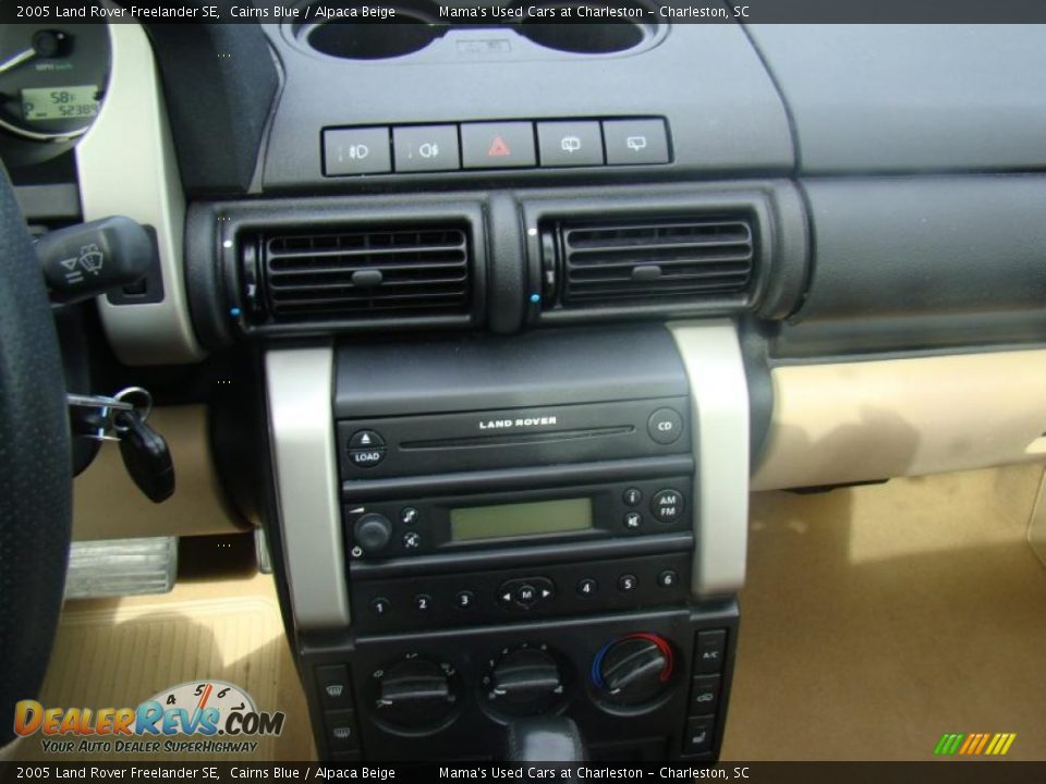 2005 Land Rover Freelander SE Cairns Blue / Alpaca Beige Photo #24