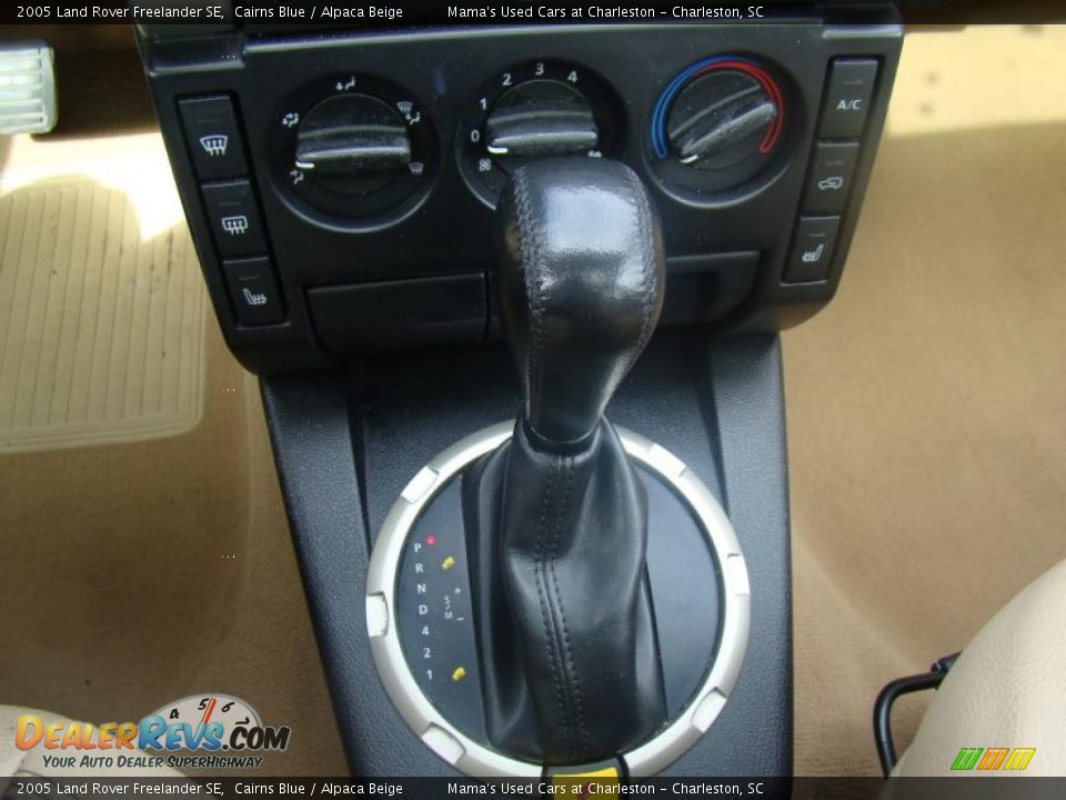 2005 Land Rover Freelander SE Cairns Blue / Alpaca Beige Photo #25