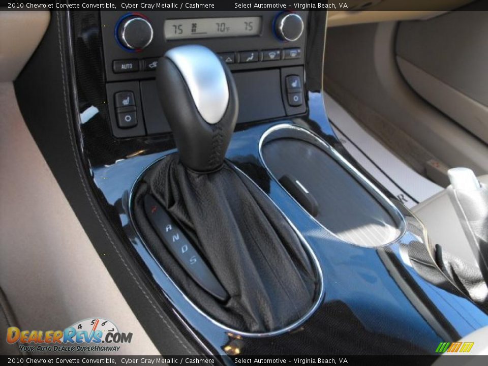 2010 Chevrolet Corvette Convertible Cyber Gray Metallic / Cashmere Photo #30