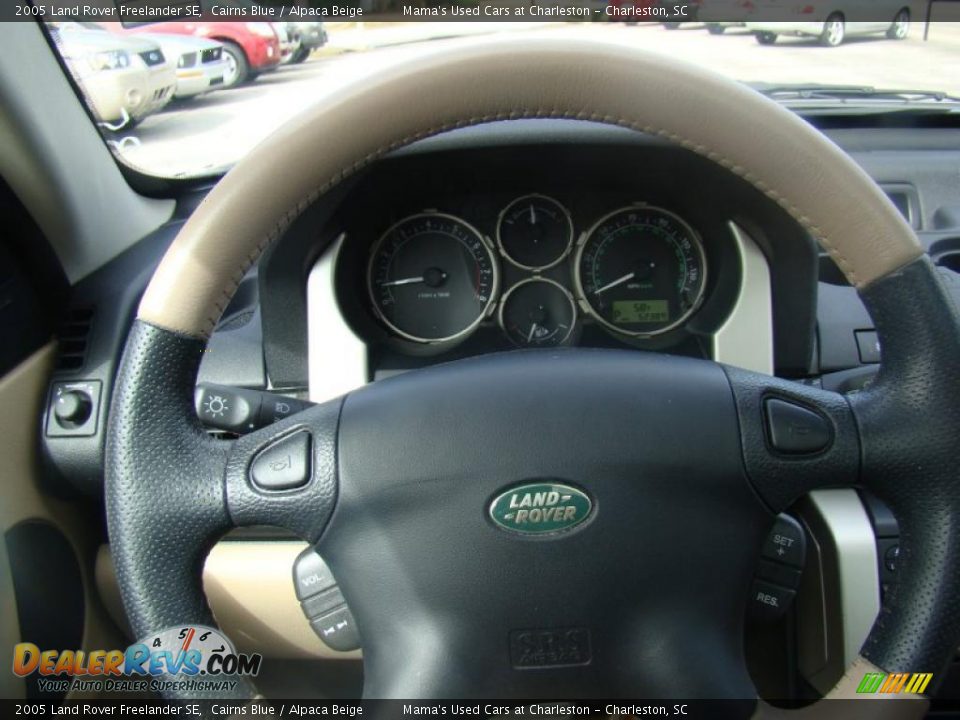 2005 Land Rover Freelander SE Cairns Blue / Alpaca Beige Photo #26