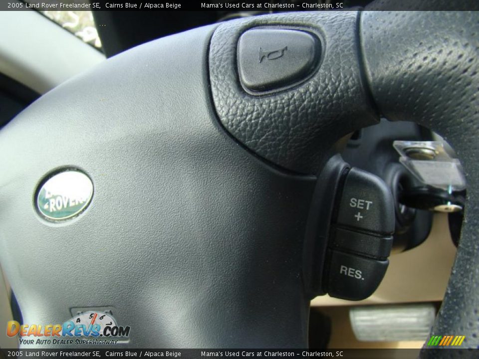 2005 Land Rover Freelander SE Cairns Blue / Alpaca Beige Photo #28