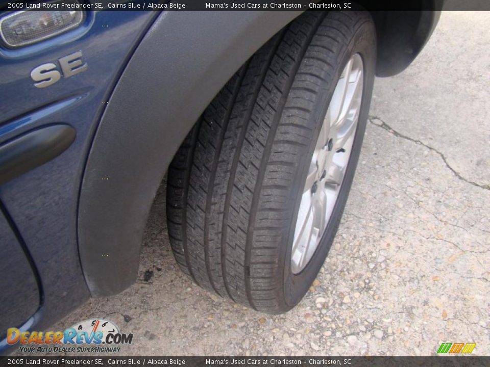 2005 Land Rover Freelander SE Cairns Blue / Alpaca Beige Photo #31