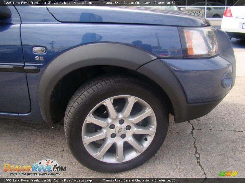 2005 Land Rover Freelander SE Cairns Blue / Alpaca Beige Photo #34