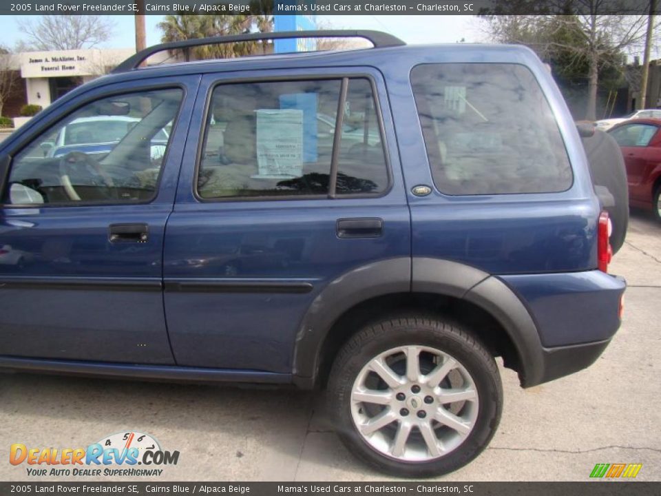 2005 Land Rover Freelander SE Cairns Blue / Alpaca Beige Photo #36