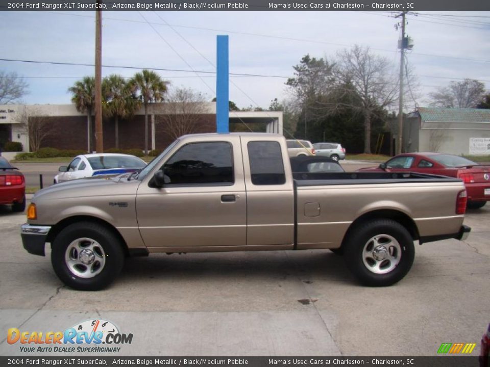 2004 Ford Ranger XLT SuperCab Arizona Beige Metallic / Black/Medium Pebble Photo #5