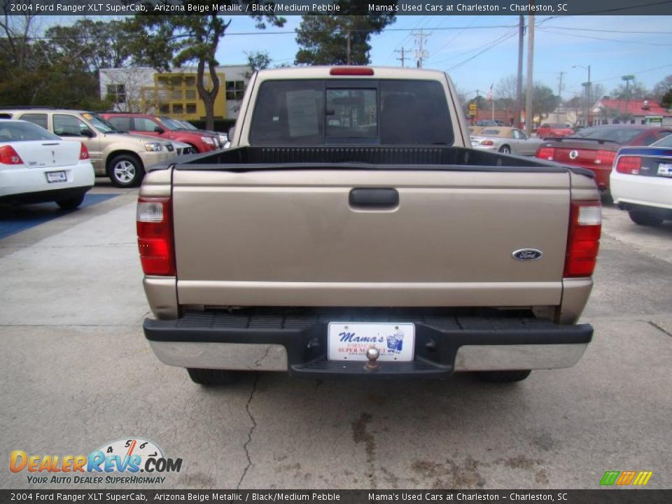2004 Ford Ranger XLT SuperCab Arizona Beige Metallic / Black/Medium Pebble Photo #7