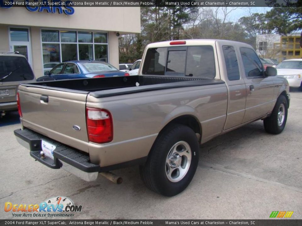 2004 Ford Ranger XLT SuperCab Arizona Beige Metallic / Black/Medium Pebble Photo #8