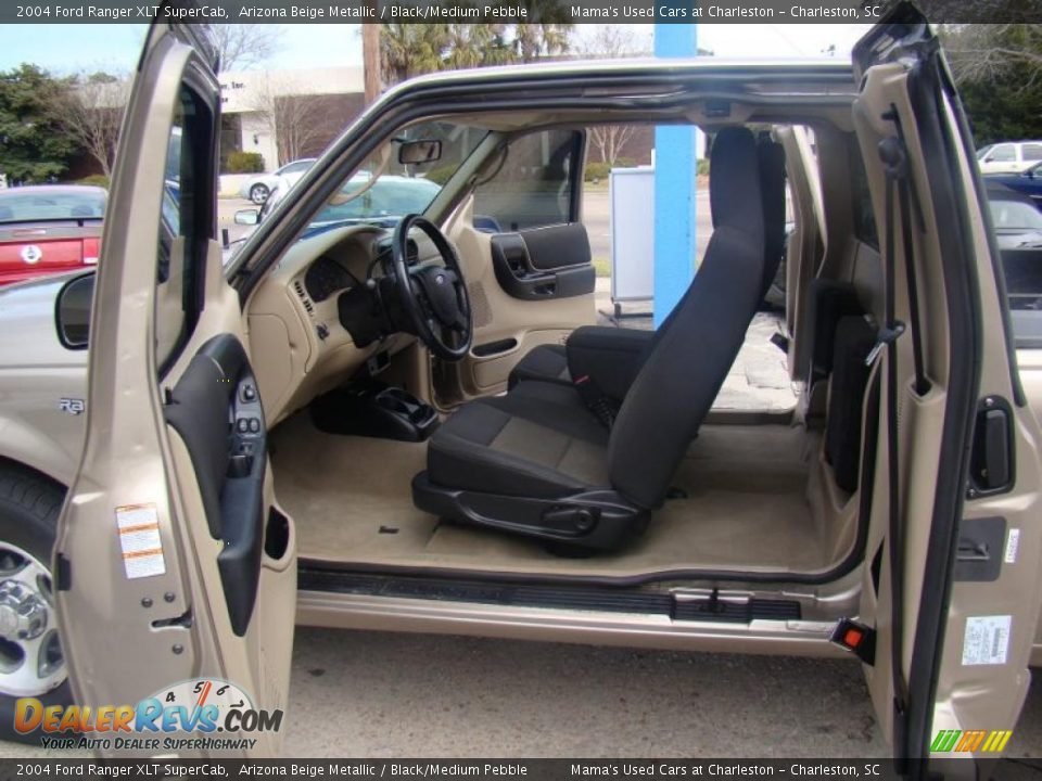 2004 Ford Ranger XLT SuperCab Arizona Beige Metallic / Black/Medium Pebble Photo #12