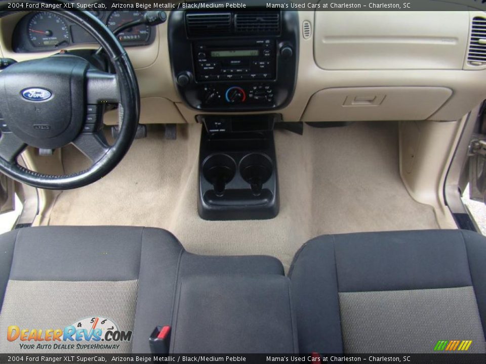2004 Ford Ranger XLT SuperCab Arizona Beige Metallic / Black/Medium Pebble Photo #17
