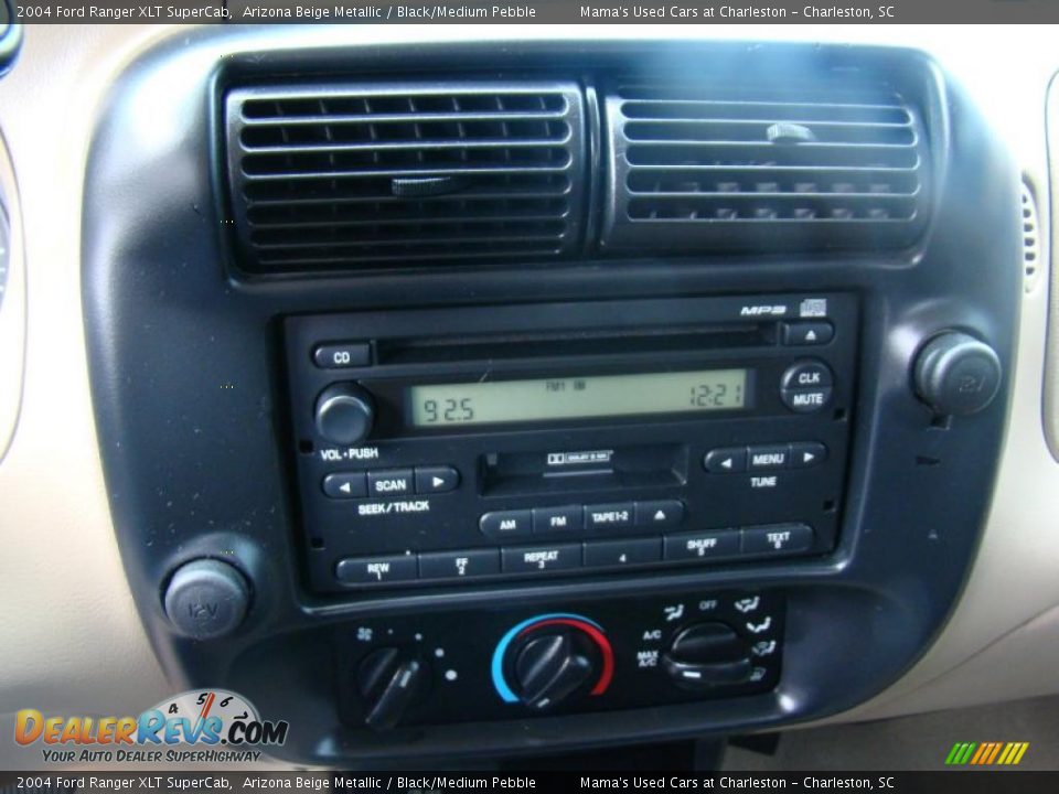 2004 Ford Ranger XLT SuperCab Arizona Beige Metallic / Black/Medium Pebble Photo #20