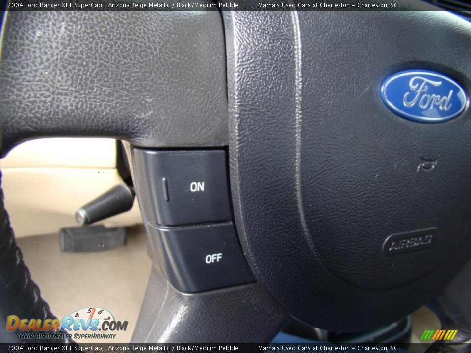 2004 Ford Ranger XLT SuperCab Arizona Beige Metallic / Black/Medium Pebble Photo #22