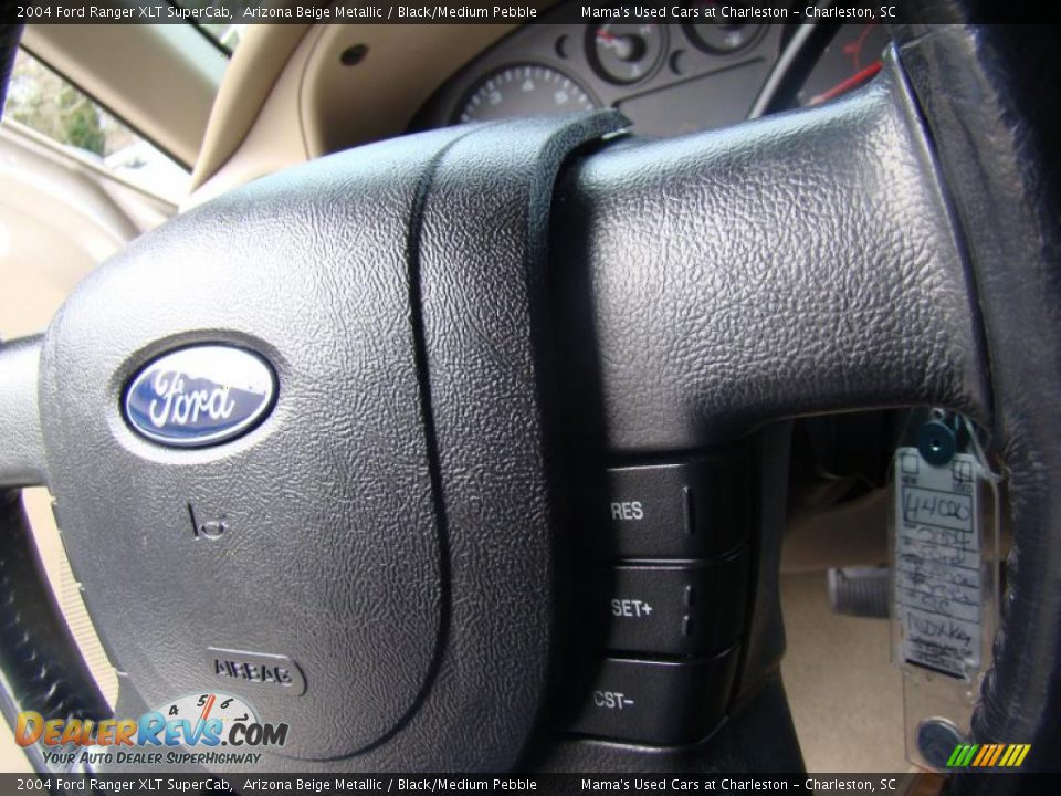 2004 Ford Ranger XLT SuperCab Arizona Beige Metallic / Black/Medium Pebble Photo #23