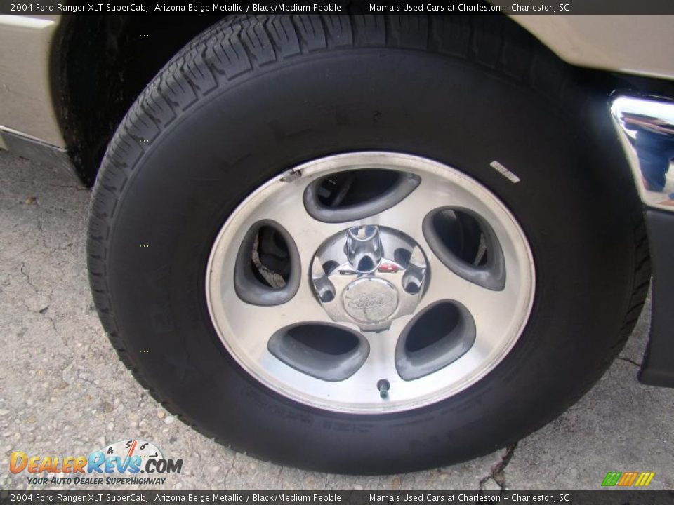 2004 Ford Ranger XLT SuperCab Arizona Beige Metallic / Black/Medium Pebble Photo #28