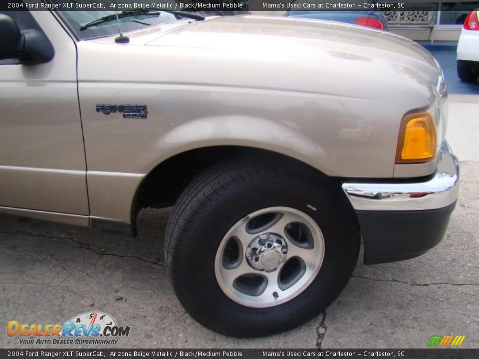 2004 Ford Ranger XLT SuperCab Arizona Beige Metallic / Black/Medium Pebble Photo #30