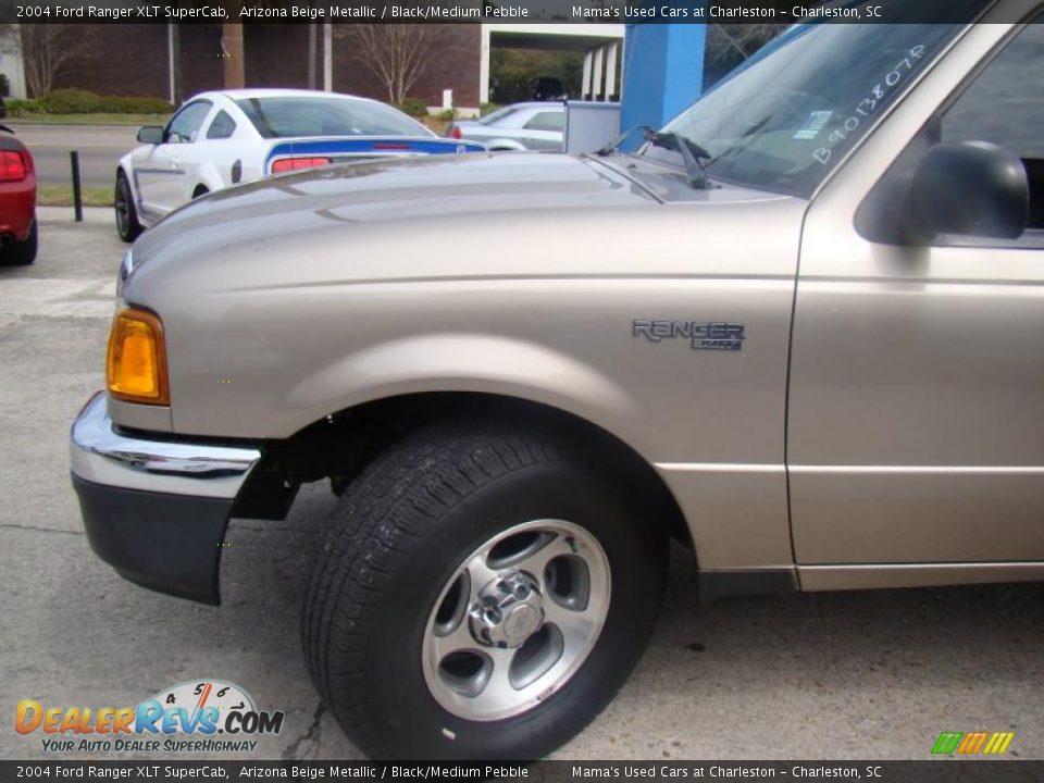 2004 Ford Ranger XLT SuperCab Arizona Beige Metallic / Black/Medium Pebble Photo #31
