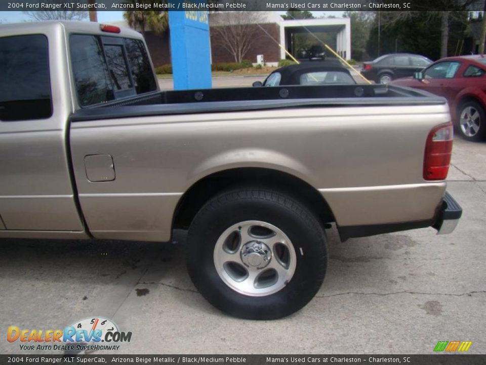 2004 Ford Ranger XLT SuperCab Arizona Beige Metallic / Black/Medium Pebble Photo #32