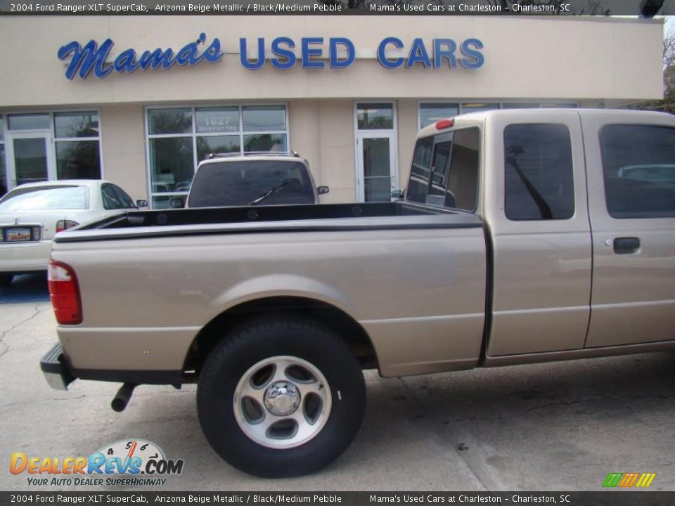 2004 Ford Ranger XLT SuperCab Arizona Beige Metallic / Black/Medium Pebble Photo #33