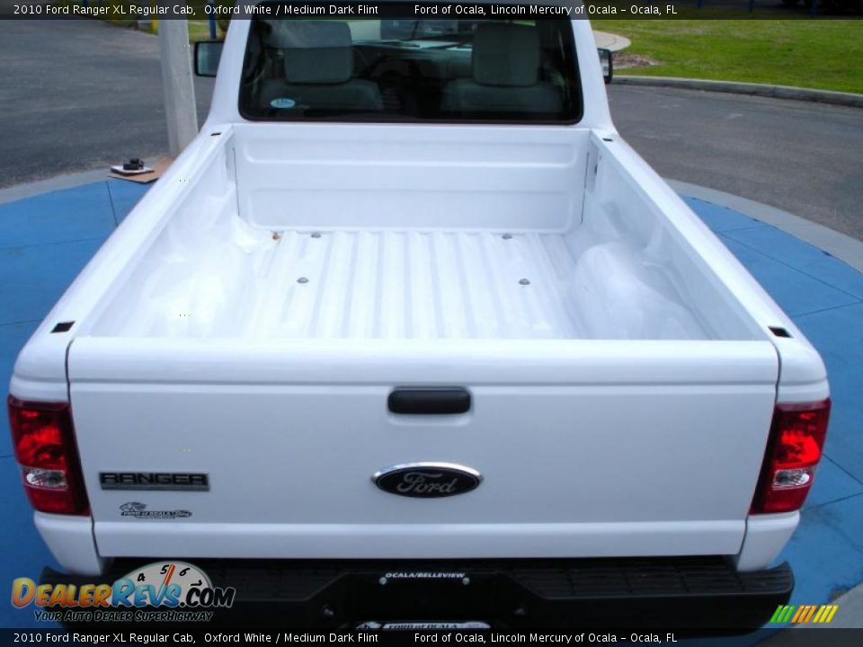 2010 Ford Ranger XL Regular Cab Oxford White / Medium Dark Flint Photo #9