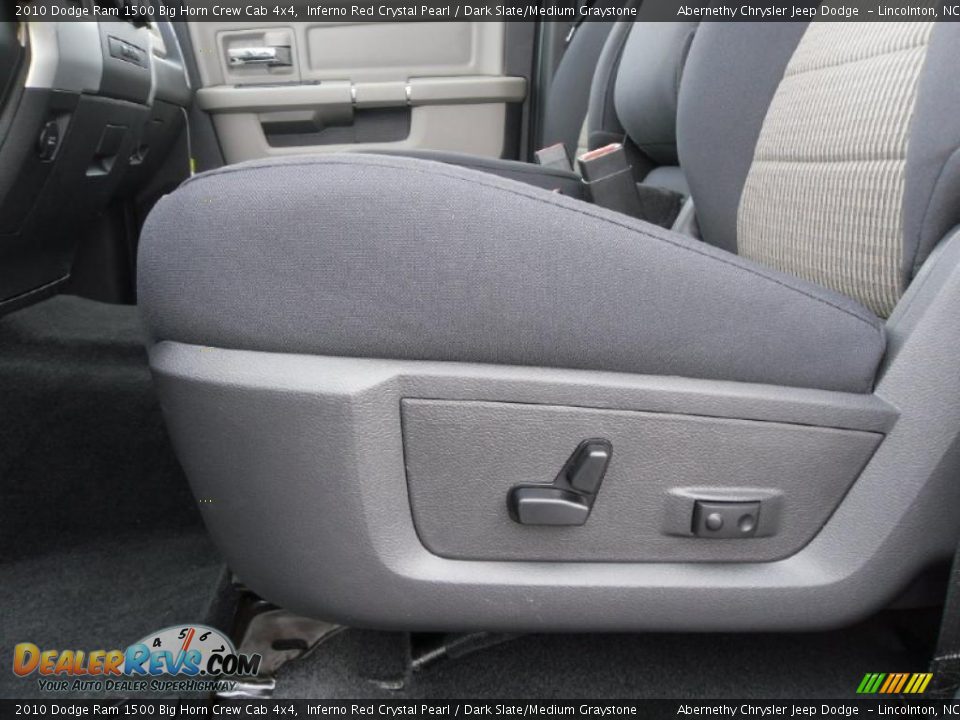 2010 Dodge Ram 1500 Big Horn Crew Cab 4x4 Inferno Red Crystal Pearl / Dark Slate/Medium Graystone Photo #10