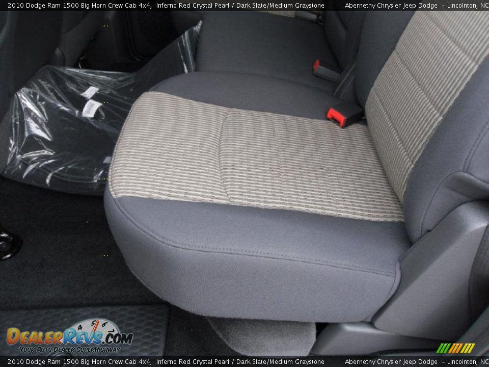 2010 Dodge Ram 1500 Big Horn Crew Cab 4x4 Inferno Red Crystal Pearl / Dark Slate/Medium Graystone Photo #13
