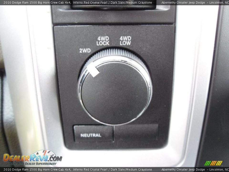 2010 Dodge Ram 1500 Big Horn Crew Cab 4x4 Inferno Red Crystal Pearl / Dark Slate/Medium Graystone Photo #26