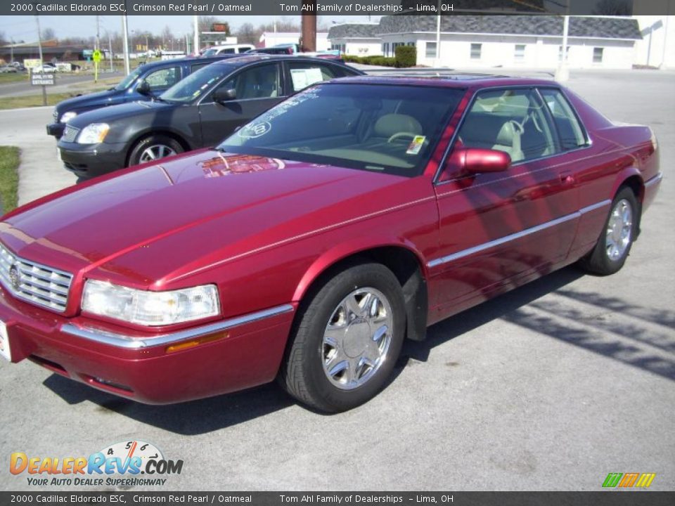2000 Cadillac Eldorado ESC Crimson Red Pearl / Oatmeal Photo #1