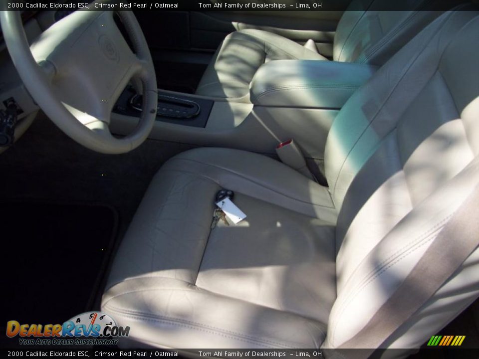 2000 Cadillac Eldorado ESC Crimson Red Pearl / Oatmeal Photo #4