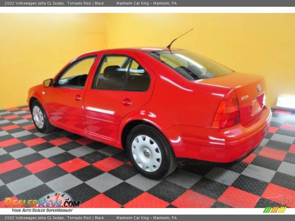 2002 Volkswagen Jetta GL Sedan Tornado Red / Black Photo #4