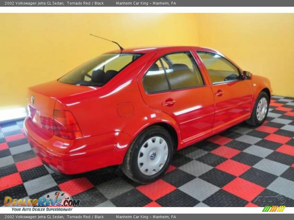 2002 Volkswagen Jetta GL Sedan Tornado Red / Black Photo #6