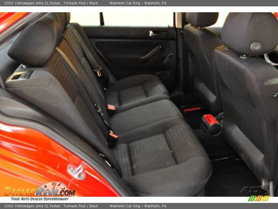 2002 Volkswagen Jetta GL Sedan Tornado Red / Black Photo #13