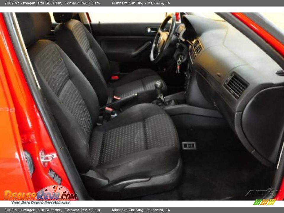 2002 Volkswagen Jetta GL Sedan Tornado Red / Black Photo #14