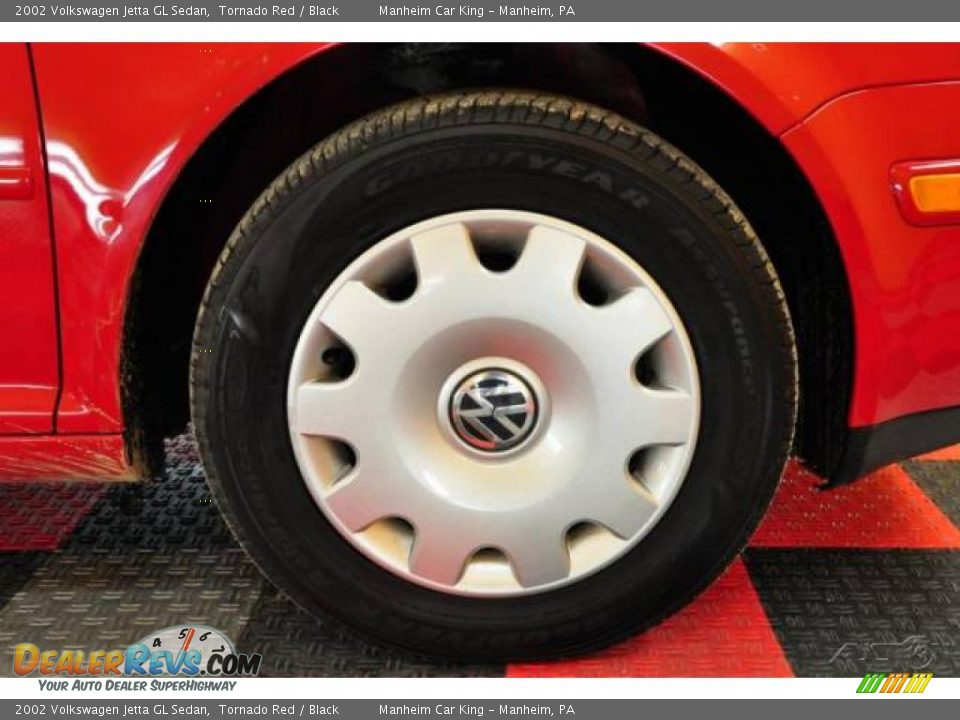 2002 Volkswagen Jetta GL Sedan Tornado Red / Black Photo #15