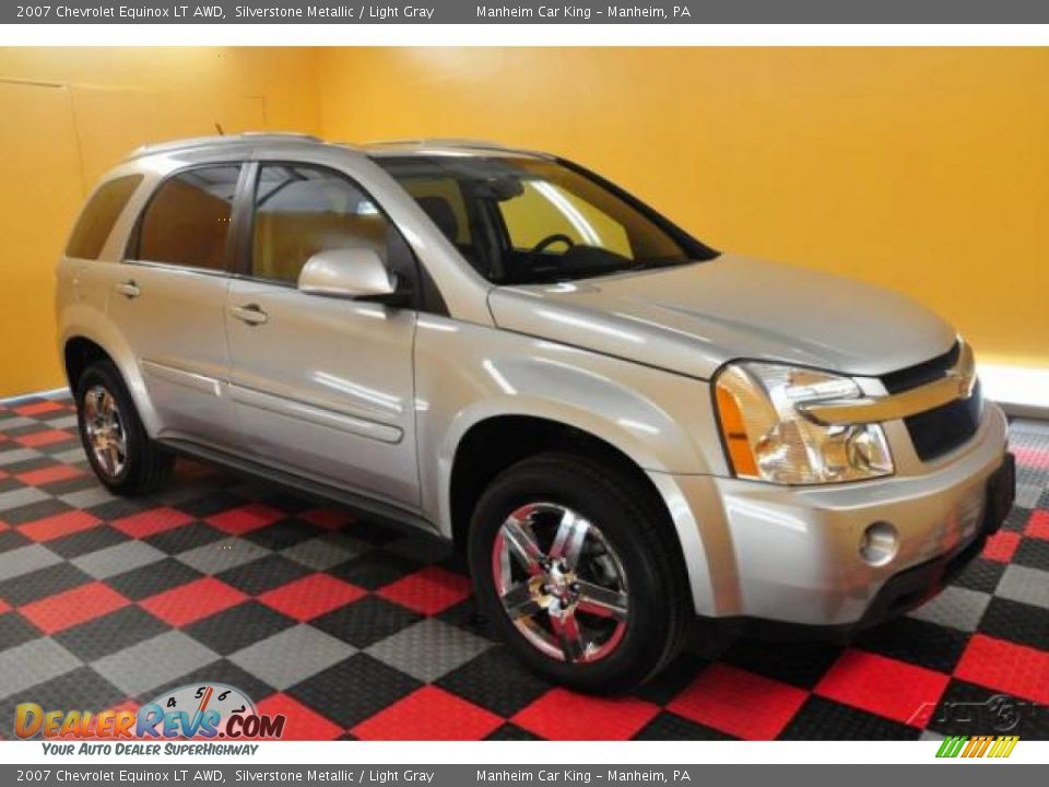 2007 Chevrolet Equinox LT AWD Silverstone Metallic / Light Gray Photo #1