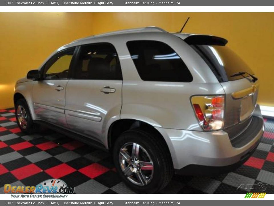 2007 Chevrolet Equinox LT AWD Silverstone Metallic / Light Gray Photo #4