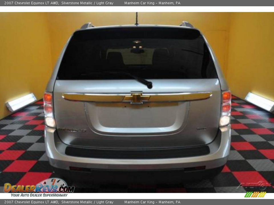 2007 Chevrolet Equinox LT AWD Silverstone Metallic / Light Gray Photo #5