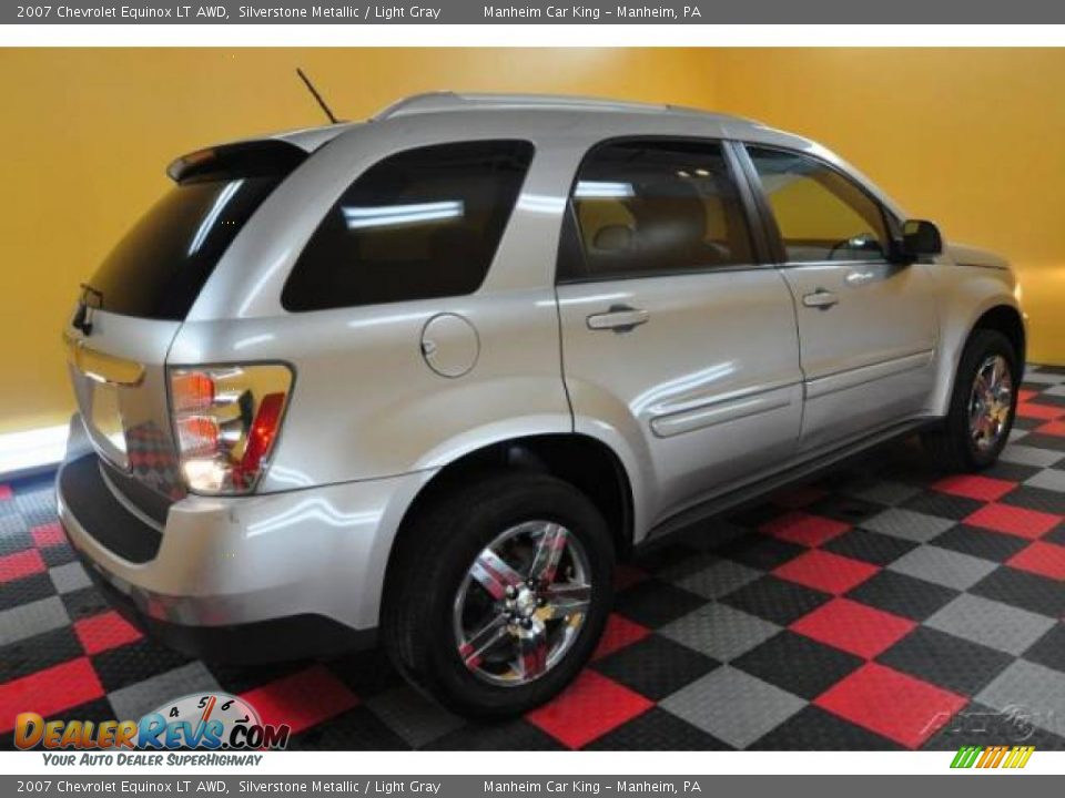 2007 Chevrolet Equinox LT AWD Silverstone Metallic / Light Gray Photo #6