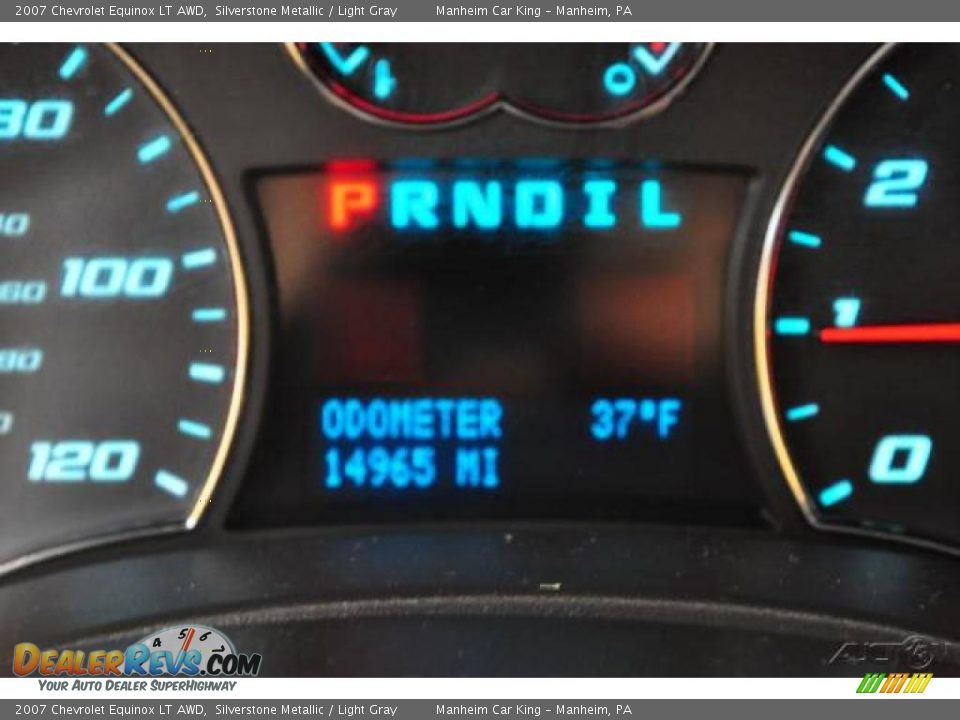 2007 Chevrolet Equinox LT AWD Silverstone Metallic / Light Gray Photo #8