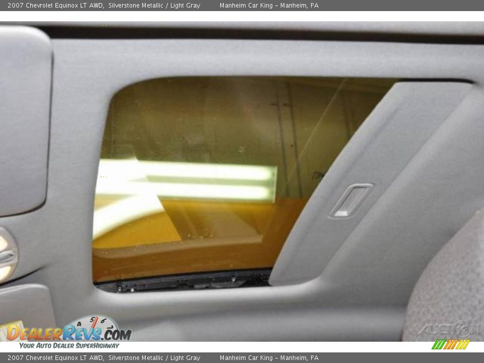 2007 Chevrolet Equinox LT AWD Silverstone Metallic / Light Gray Photo #9