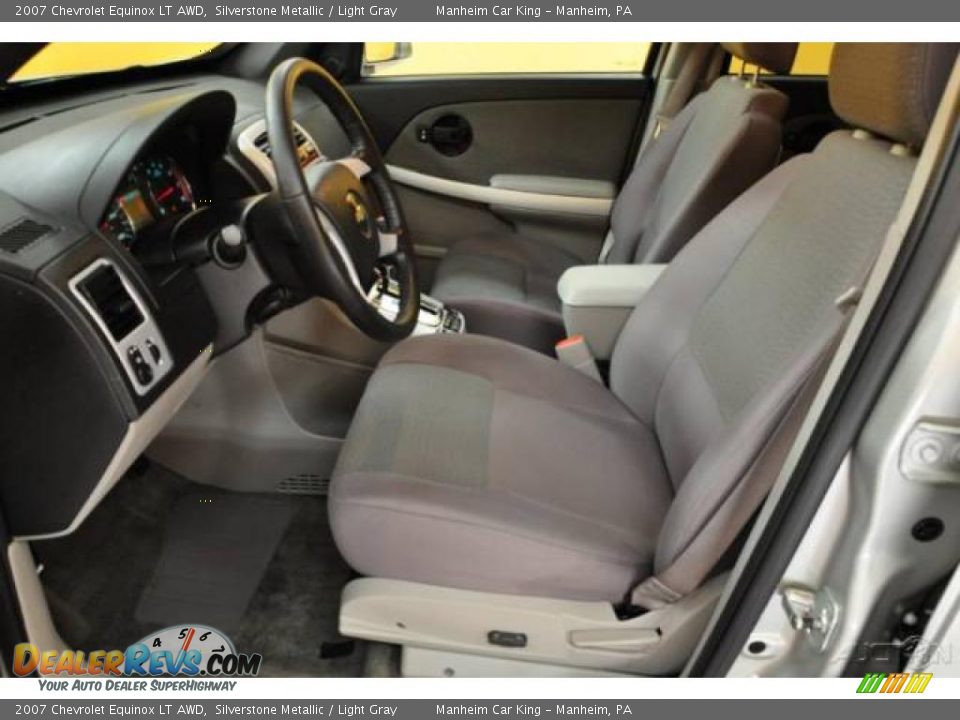 2007 Chevrolet Equinox LT AWD Silverstone Metallic / Light Gray Photo #11
