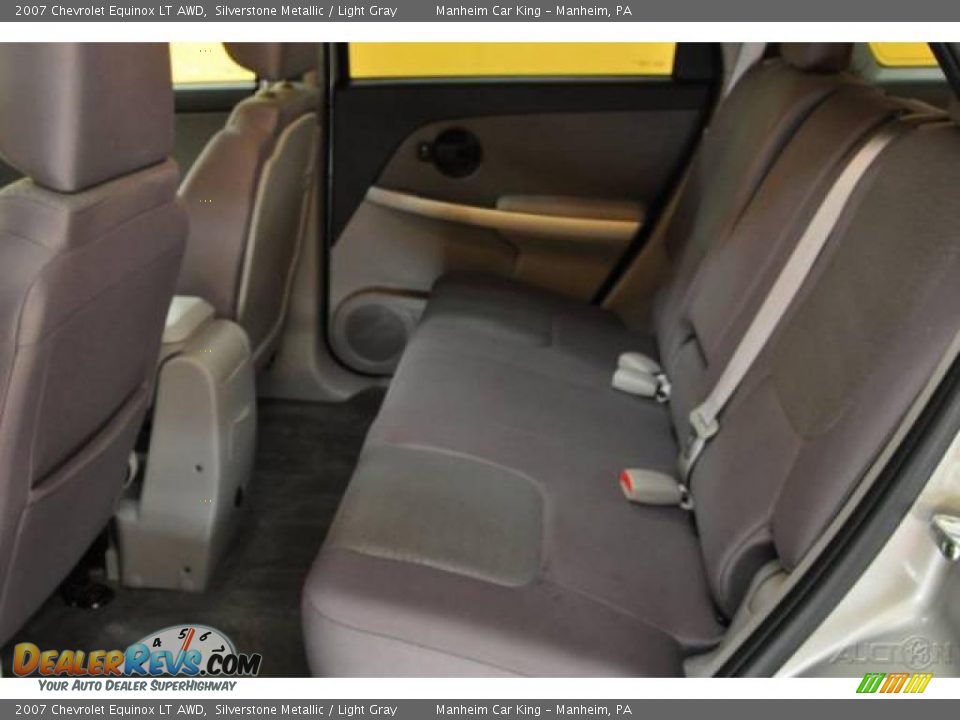 2007 Chevrolet Equinox LT AWD Silverstone Metallic / Light Gray Photo #12