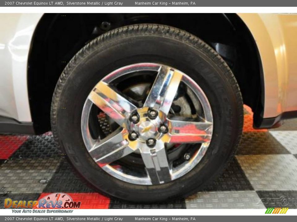 2007 Chevrolet Equinox LT AWD Silverstone Metallic / Light Gray Photo #16