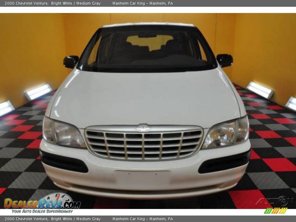2000 Chevrolet Venture Bright White / Medium Gray Photo #2
