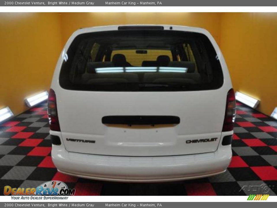 2000 Chevrolet Venture Bright White / Medium Gray Photo #5