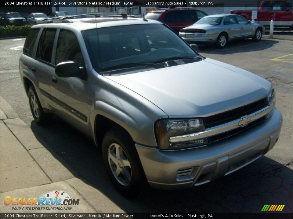2004 Chevrolet TrailBlazer LS 4x4 Silverstone Metallic / Medium Pewter Photo #6